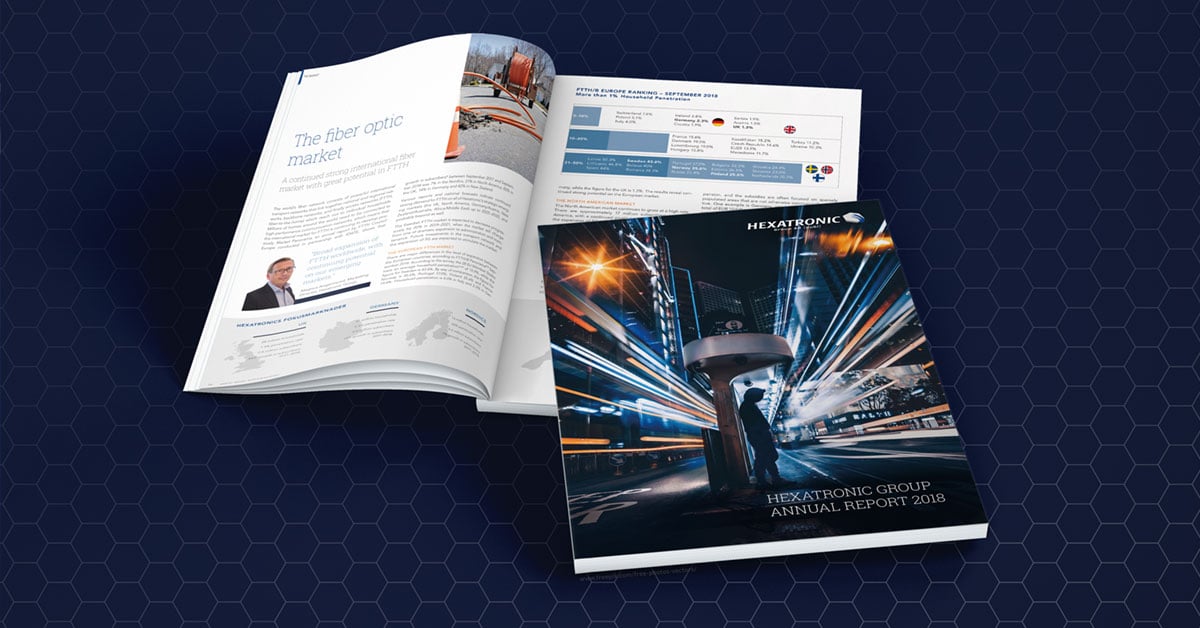 Hexatronic Group publishes its annual report for 2018